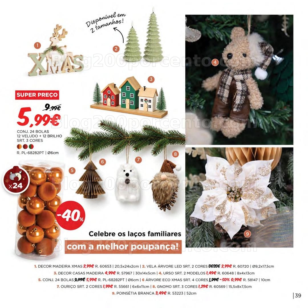 Antevisão Folheto ESPAÇO CASA Natal Promoções de 15 outubro a 31 dezembro