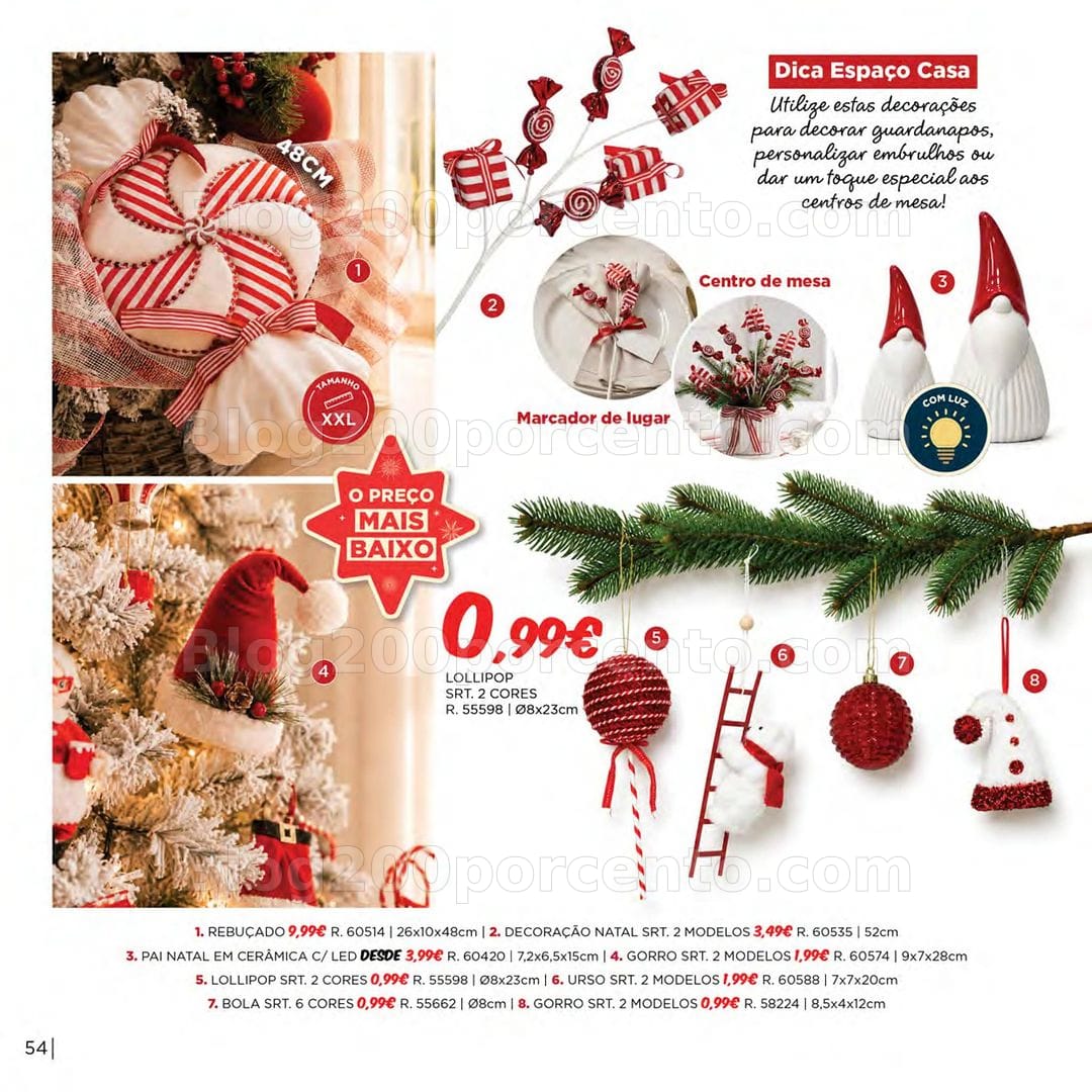 Antevisão Folheto ESPAÇO CASA Natal Promoções de 15 outubro a 31 dezembro