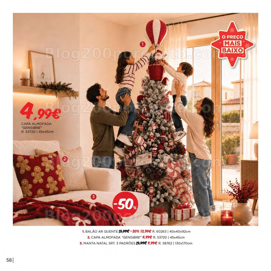 Antevisão Folheto ESPAÇO CASA Natal Promoções de 15 outubro a 31 dezembro