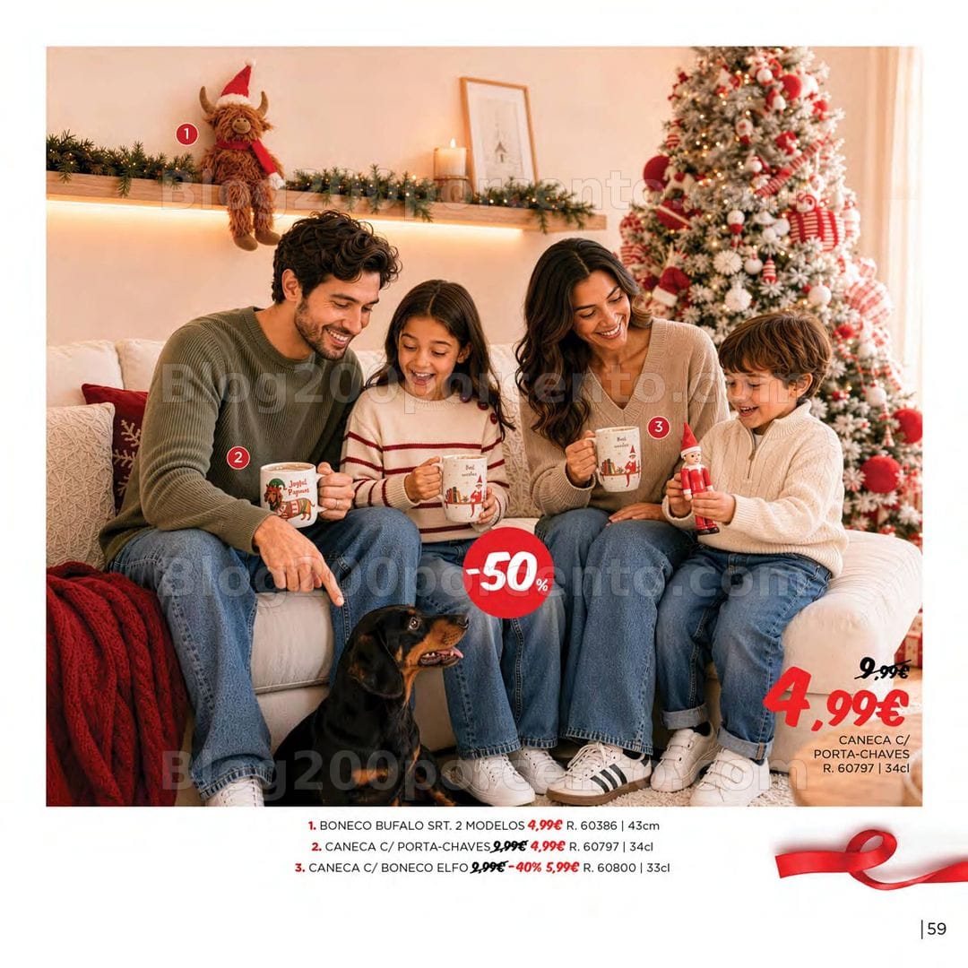 Antevisão Folheto ESPAÇO CASA Natal Promoções de 15 outubro a 31 dezembro