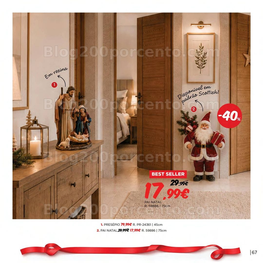 Antevisão Folheto ESPAÇO CASA Natal Promoções de 15 outubro a 31 dezembro
