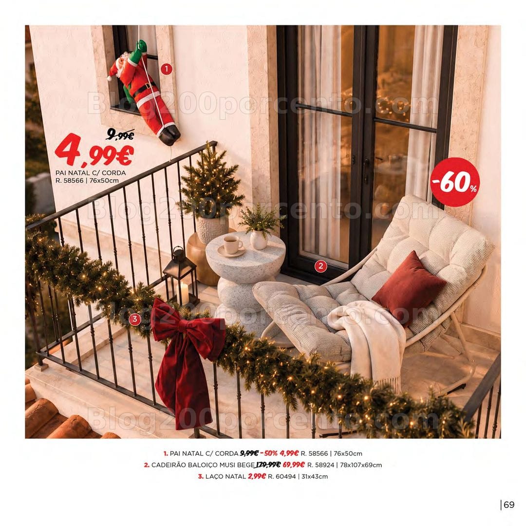 Antevisão Folheto ESPAÇO CASA Natal Promoções de 15 outubro a 31 dezembro