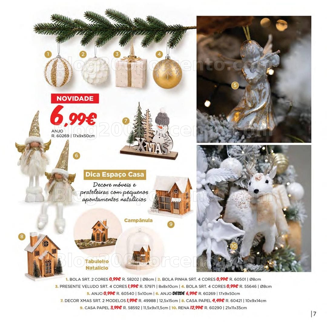Antevisão Folheto ESPAÇO CASA Natal Promoções de 15 outubro a 31 dezembro