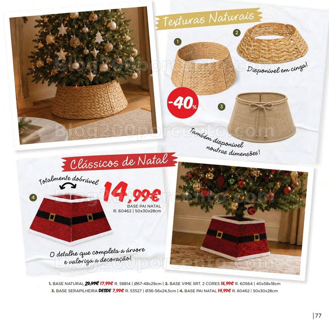 Antevisão Folheto ESPAÇO CASA Natal Promoções de 15 outubro a 31 dezembro