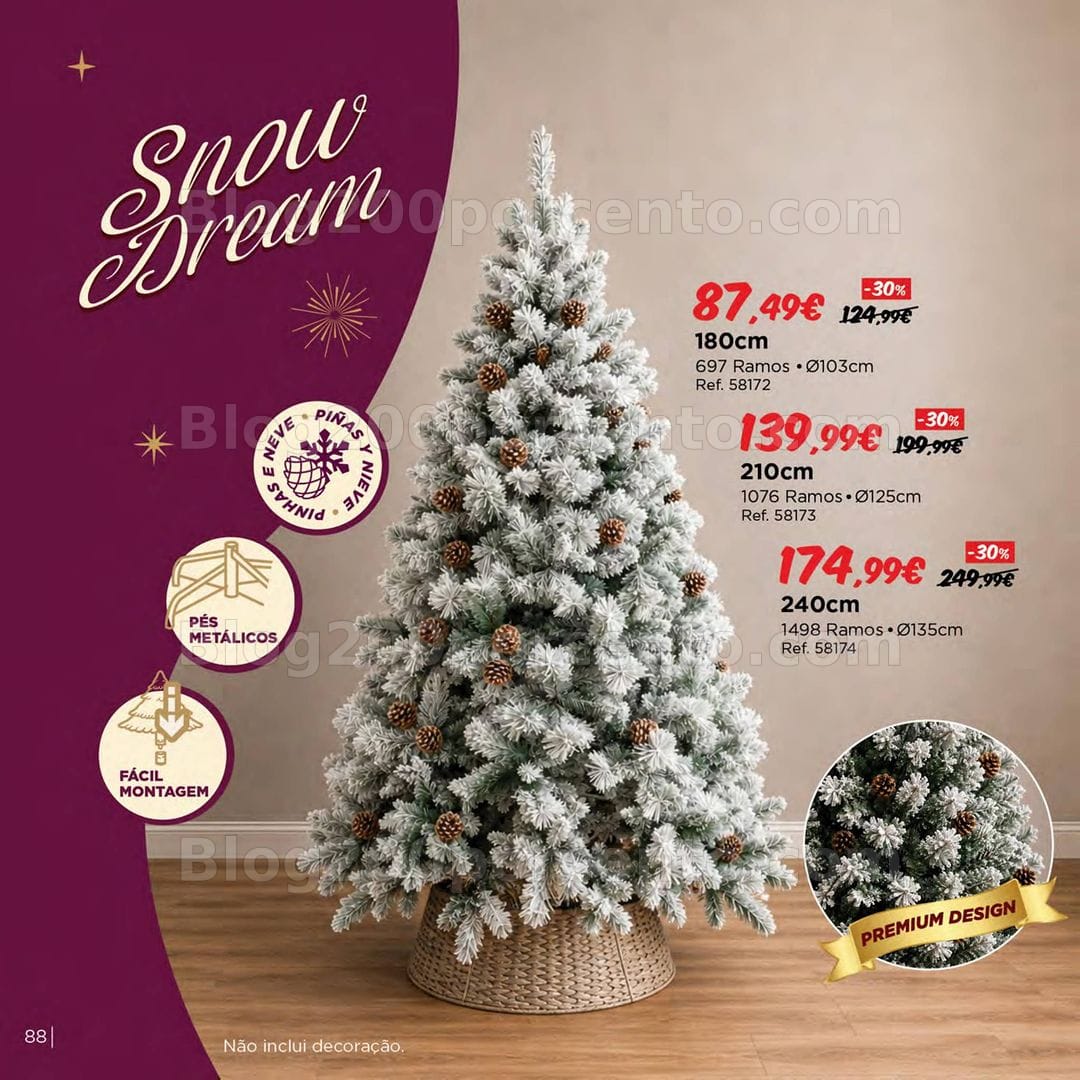 Antevisão Folheto ESPAÇO CASA Natal Promoções de 15 outubro a 31 dezembro
