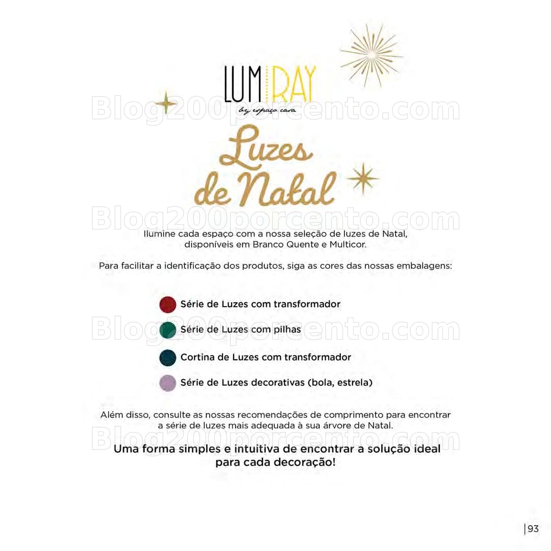 Antevisão Folheto ESPAÇO CASA Natal Promoções de 15 outubro a 31 dezembro