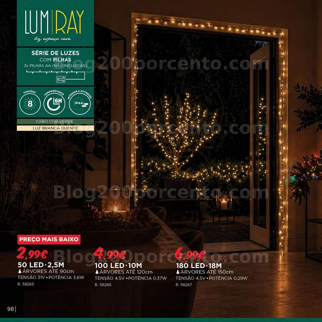Antevisão Folheto ESPAÇO CASA Natal Promoções de 15 outubro a 31 dezembro