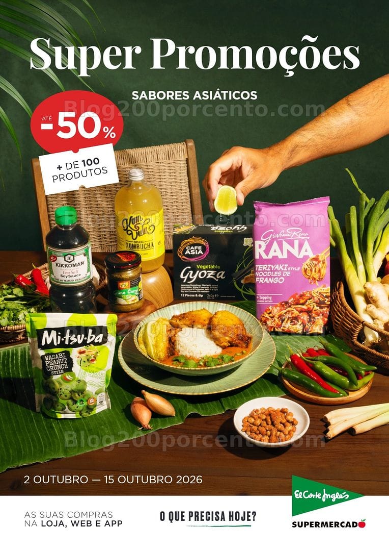 Antevisão Folheto EL CORTE INGLÉS Promoções de 2 a 15 outubro