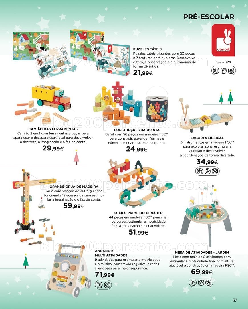 Antevisão Folheto EL CORTE INGLÉS Brinquedos de Natal Promoções até 31 dezembro