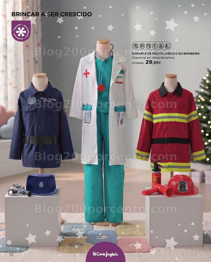 Antevisão Folheto EL CORTE INGLÉS Brinquedos de Natal Promoções até 31 dezembro