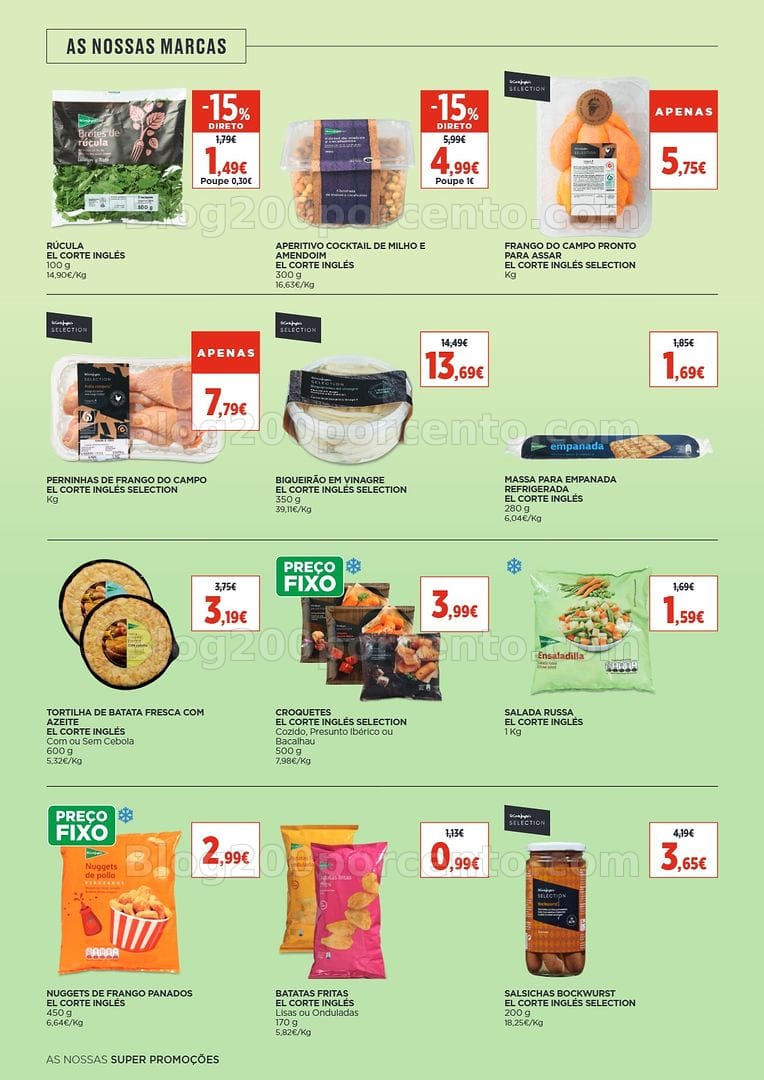 Antevisão Folheto EL CORTE INGLÉS Promoções de 16 a 29 outubro