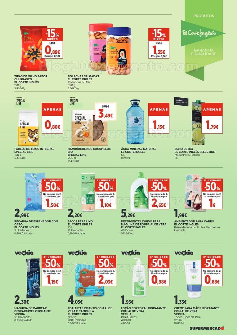 Antevisão Folheto EL CORTE INGLÉS Promoções de 16 a 29 outubro