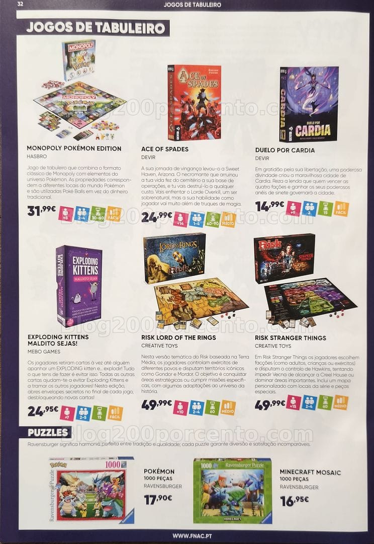 Antevisão Folheto FNAC Gaming Promoções até 28 outubro