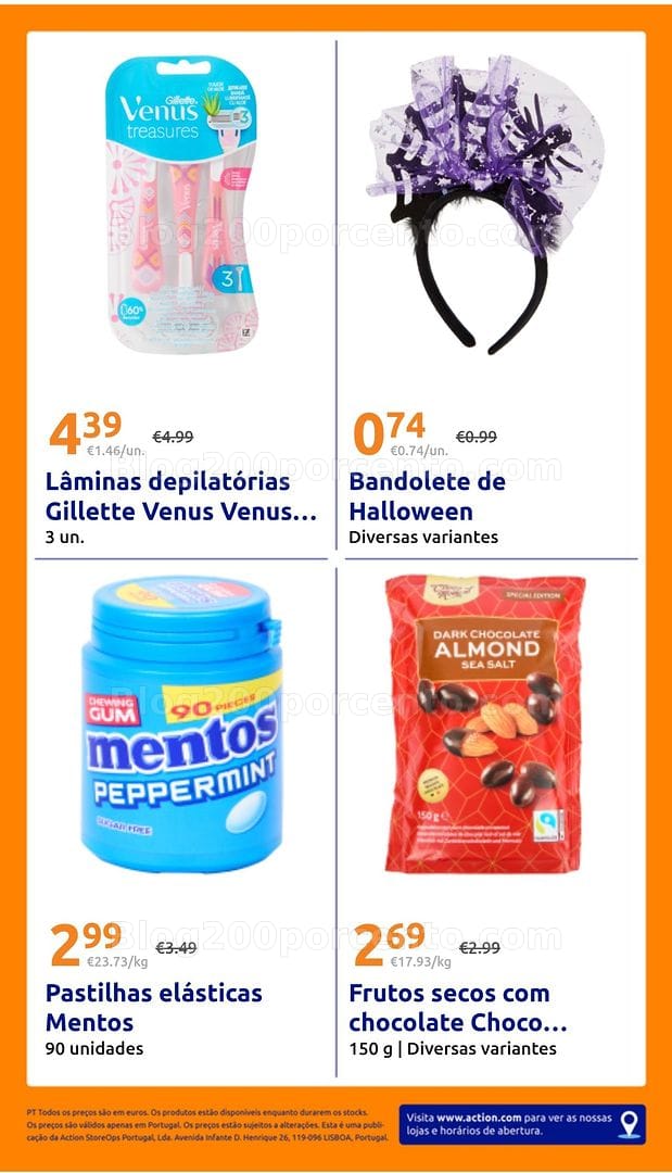 Antevisão Folheto ACTION Promoções de 21 a 27 outubro