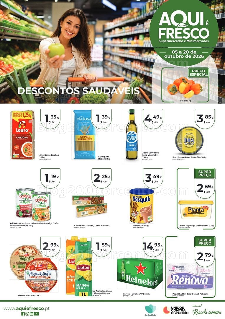 Antevisão Folheto AQUI É FRESCO Promoções de 5 a 20 outubro