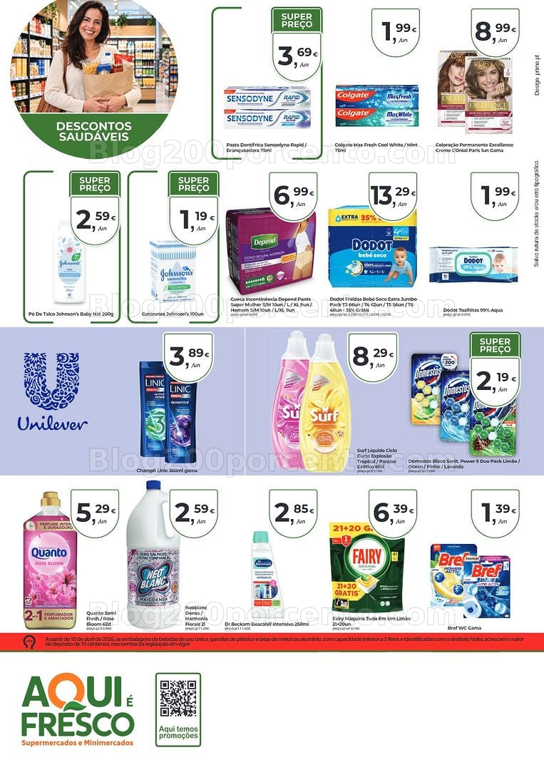 Antevisão Folheto AQUI É FRESCO Promoções de 5 a 20 outubro