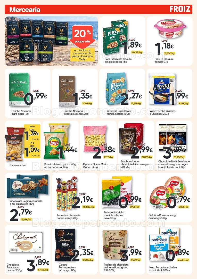 Antevisão Folheto FROIZ Promoções de 15 outubro a 3 novembro