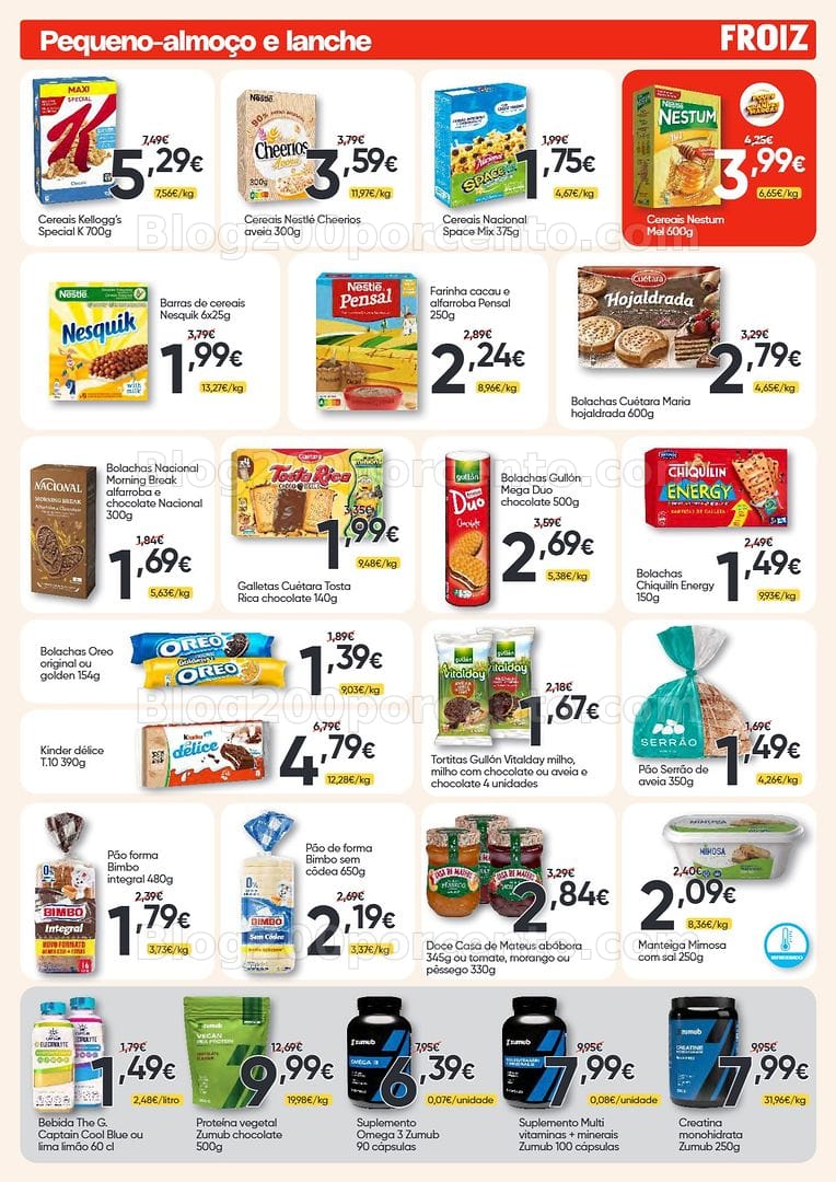 Antevisão Folheto FROIZ Promoções de 15 outubro a 3 novembro