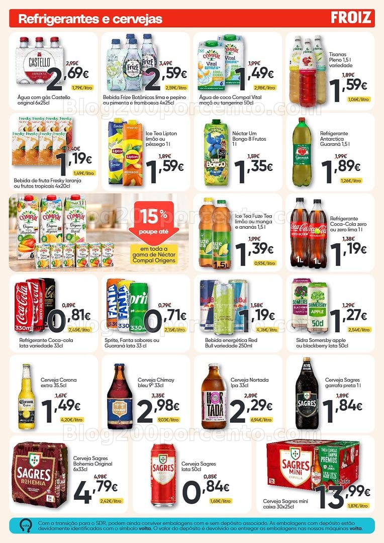 Antevisão Folheto FROIZ Promoções de 15 outubro a 3 novembro
