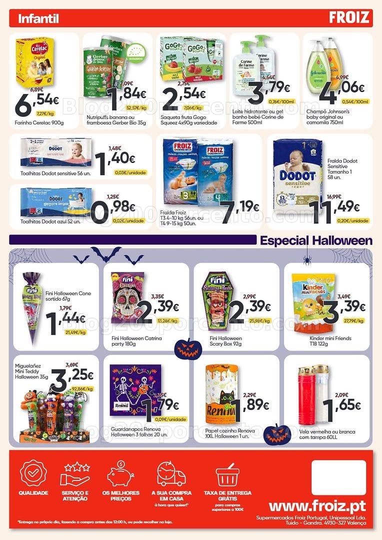 Antevisão Folheto FROIZ Promoções de 15 outubro a 3 novembro
