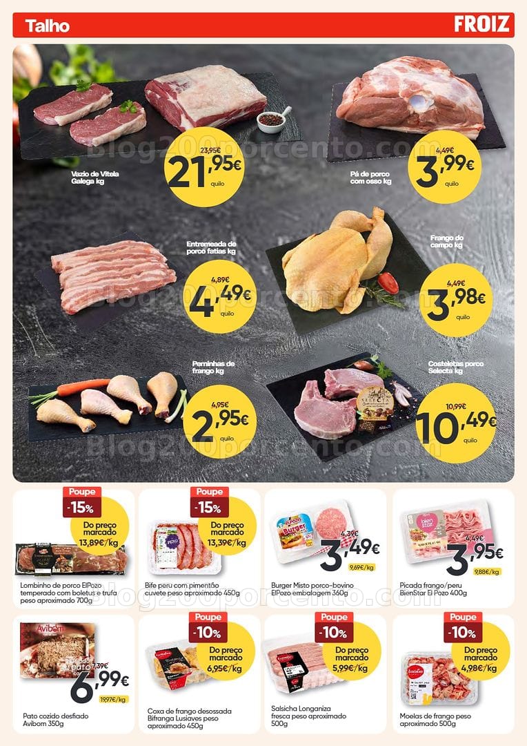 Antevisão Folheto FROIZ Promoções de 15 outubro a 3 novembro