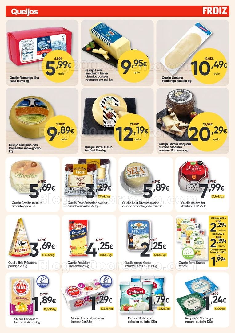 Antevisão Folheto FROIZ Promoções de 15 outubro a 3 novembro
