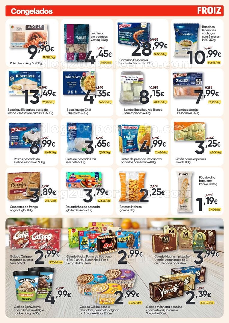 Antevisão Folheto FROIZ Promoções de 1 a 14 outubro