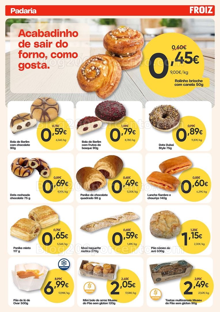Antevisão Folheto FROIZ Promoções de 1 a 14 outubro