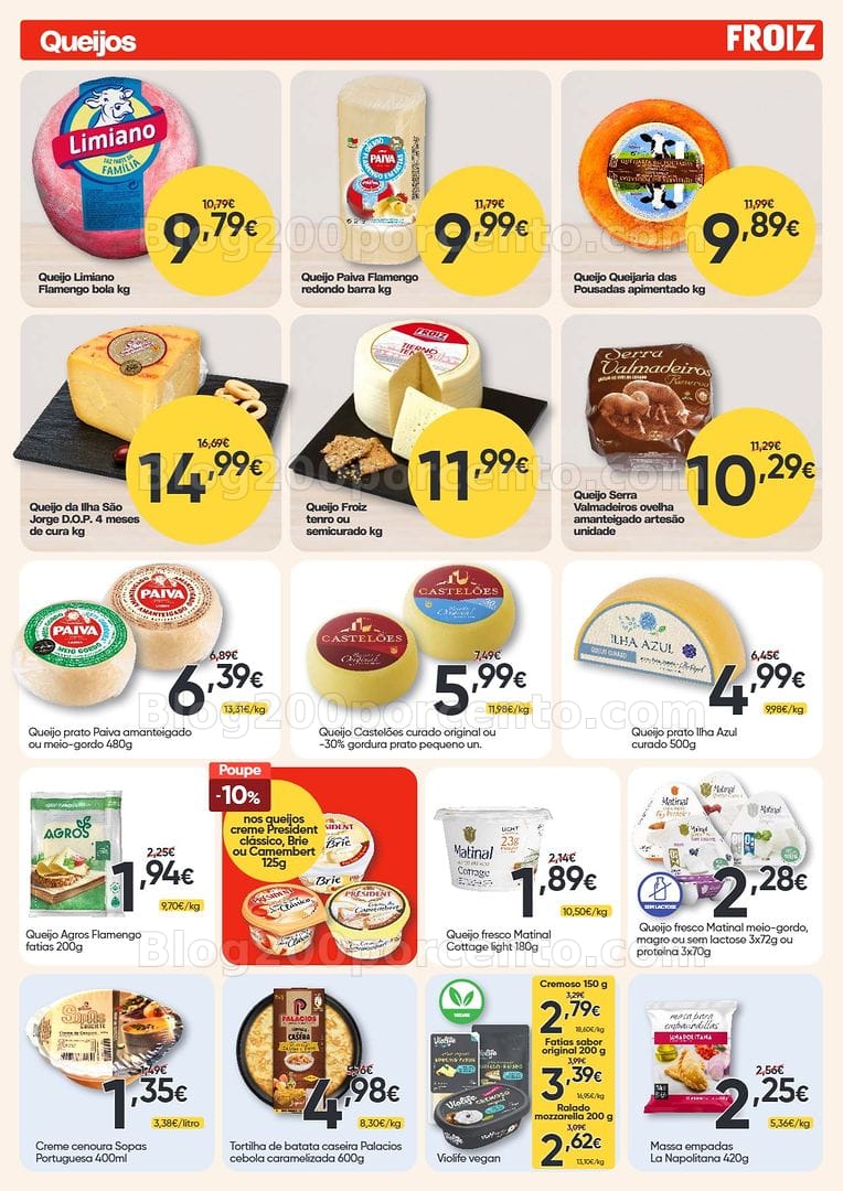 Antevisão Folheto FROIZ Promoções de 1 a 14 outubro
