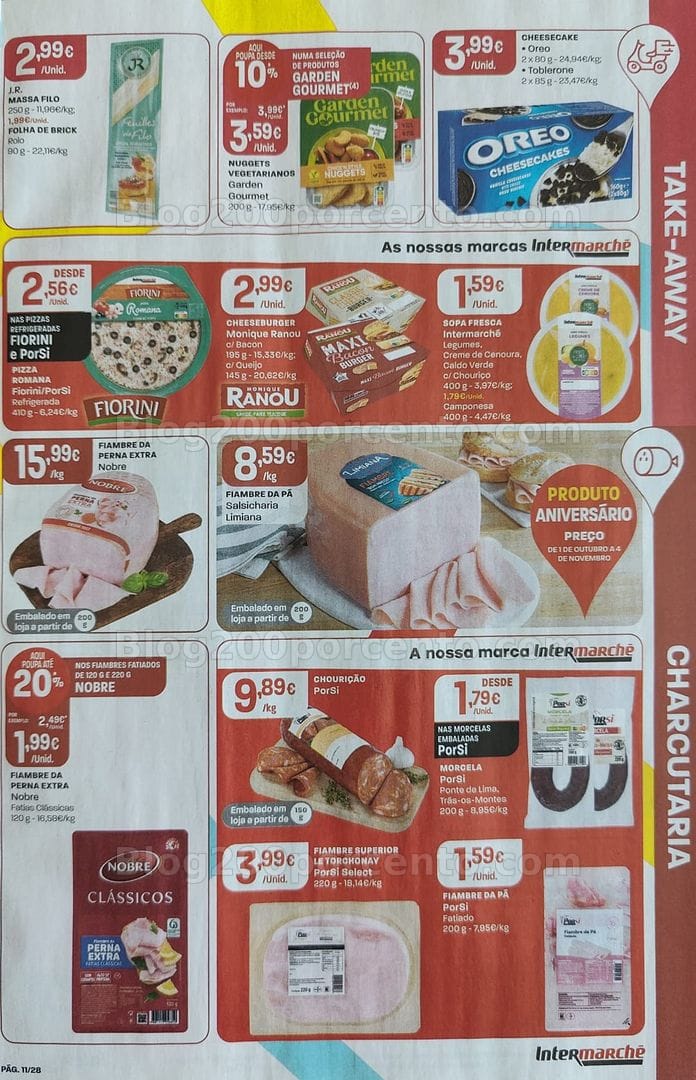 Antevisão Folheto INTERMARCHÉ Aniversário Promoções de 22 a 28 outubro