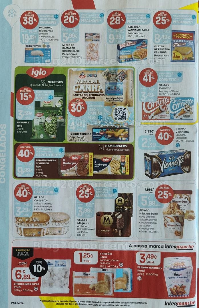 Antevisão Folheto INTERMARCHÉ Aniversário Promoções de 22 a 28 outubro