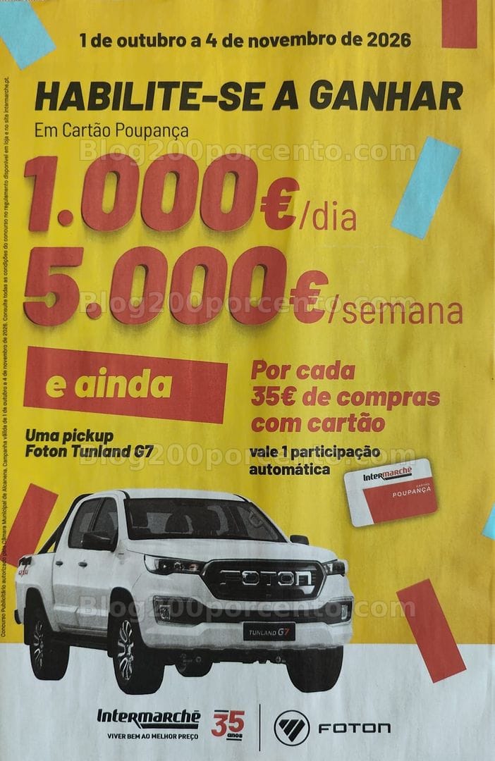 Antevisão Folheto INTERMARCHÉ Aniversário Promoções de 22 a 28 outubro