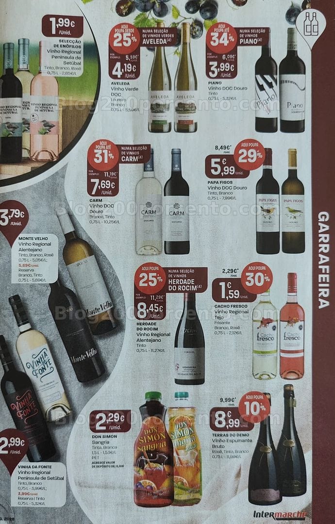 Antevisão Folheto INTERMARCHÉ Aniversário Promoções de 22 a 28 outubro