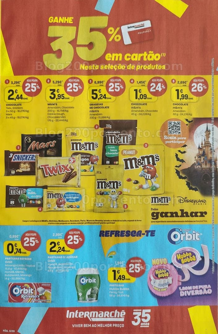 Antevisão Folheto INTERMARCHÉ Aniversário Promoções de 22 a 28 outubro