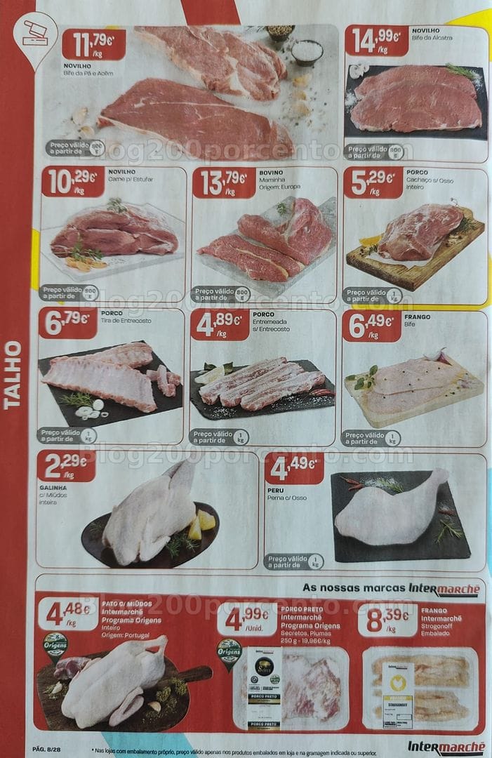 Antevisão Folheto INTERMARCHÉ Aniversário Promoções de 22 a 28 outubro