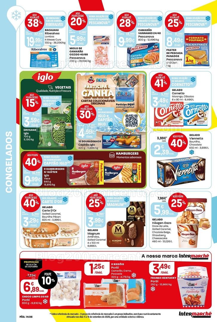 Antevisão Folheto INTERMARCHÉ Contact Promoções de 22 a 28 outubro