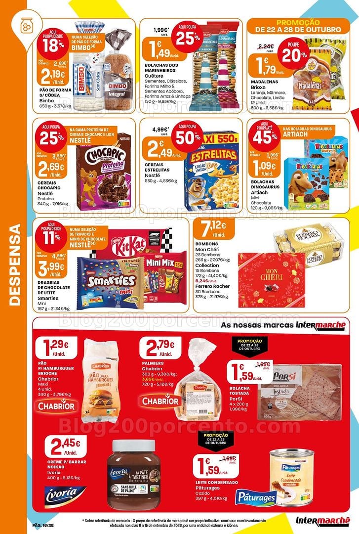 Antevisão Folheto INTERMARCHÉ Contact Promoções de 22 a 28 outubro