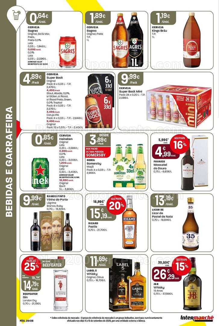Antevisão Folheto INTERMARCHÉ Contact Promoções de 22 a 28 outubro