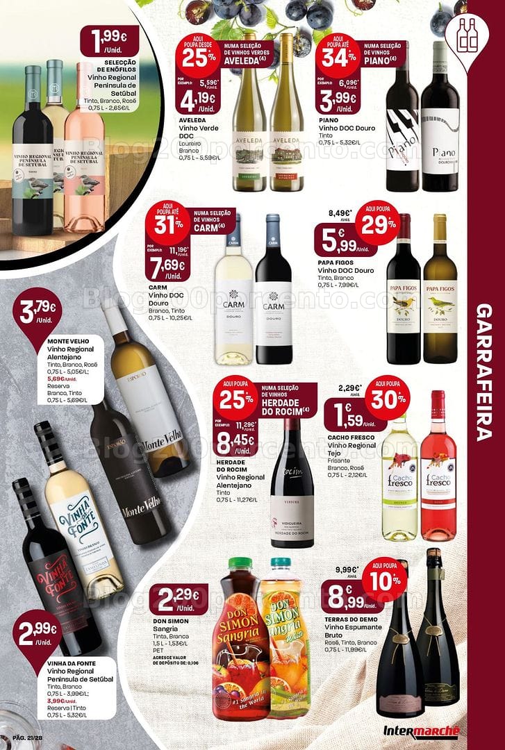 Antevisão Folheto INTERMARCHÉ Contact Promoções de 22 a 28 outubro