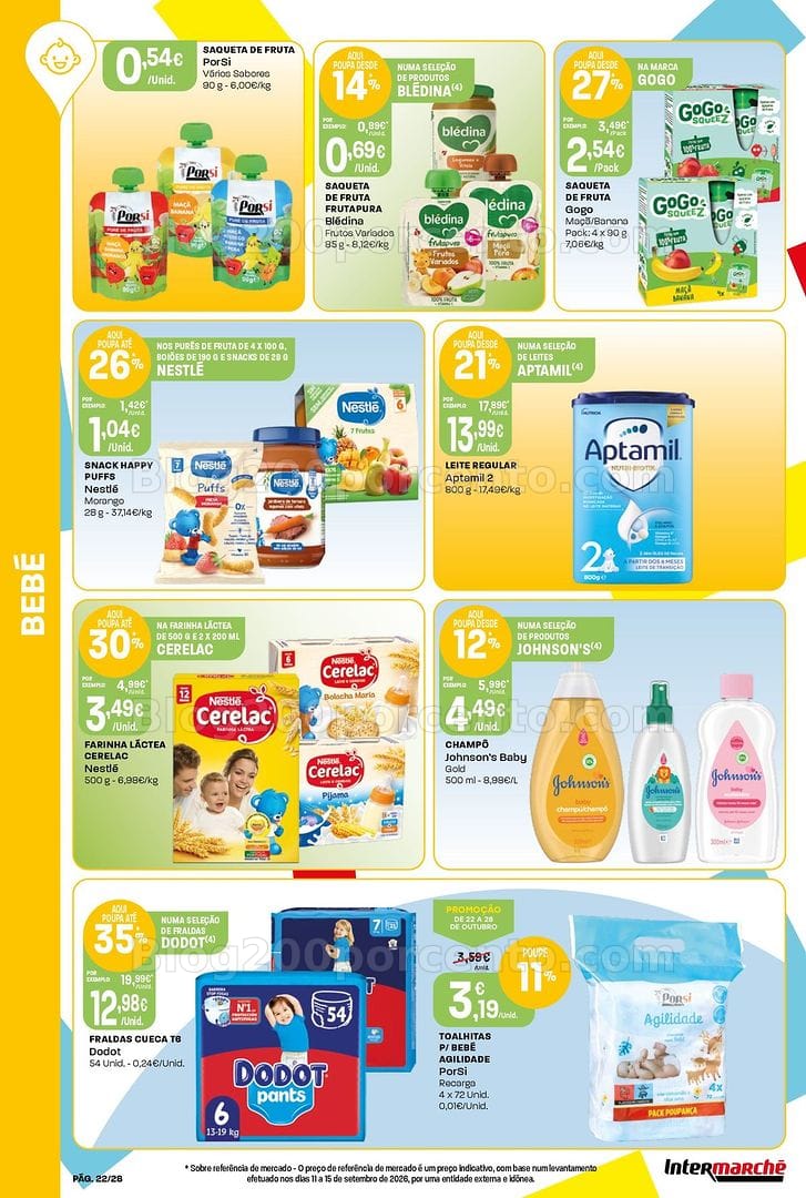 Antevisão Folheto INTERMARCHÉ Contact Promoções de 22 a 28 outubro