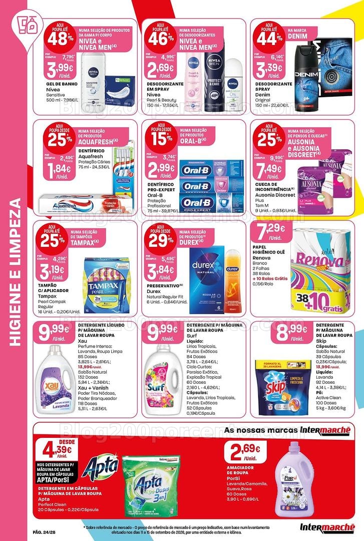 Antevisão Folheto INTERMARCHÉ Contact Promoções de 22 a 28 outubro