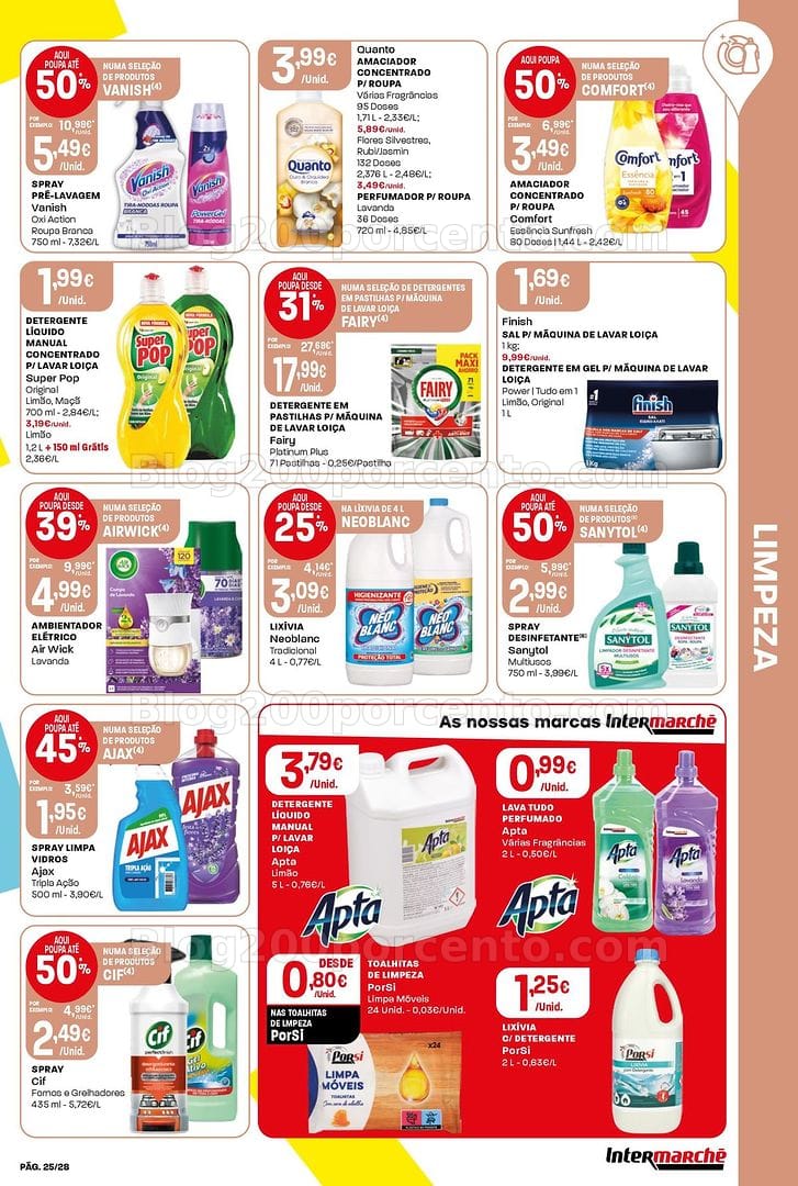 Antevisão Folheto INTERMARCHÉ Contact Promoções de 22 a 28 outubro