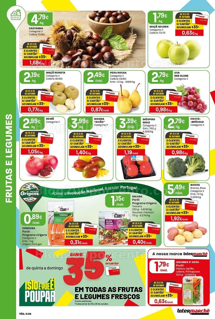 Antevisão Folheto INTERMARCHÉ Contact Promoções de 22 a 28 outubro
