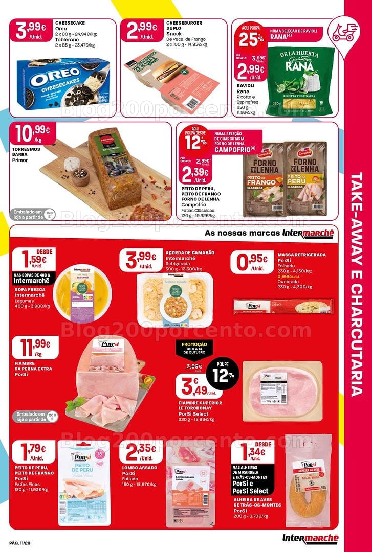 Antevisão Folheto INTERMARCHÉ Contact Promoções de 8 a 14 outubro