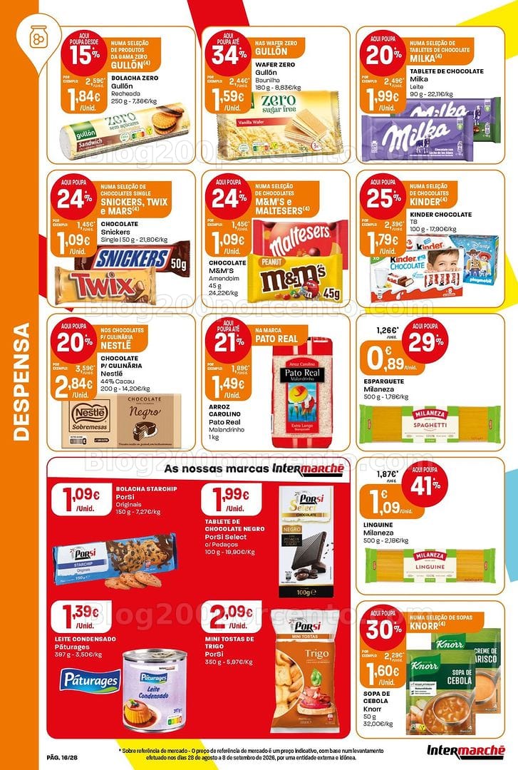 Antevisão Folheto INTERMARCHÉ Contact Promoções de 8 a 14 outubro