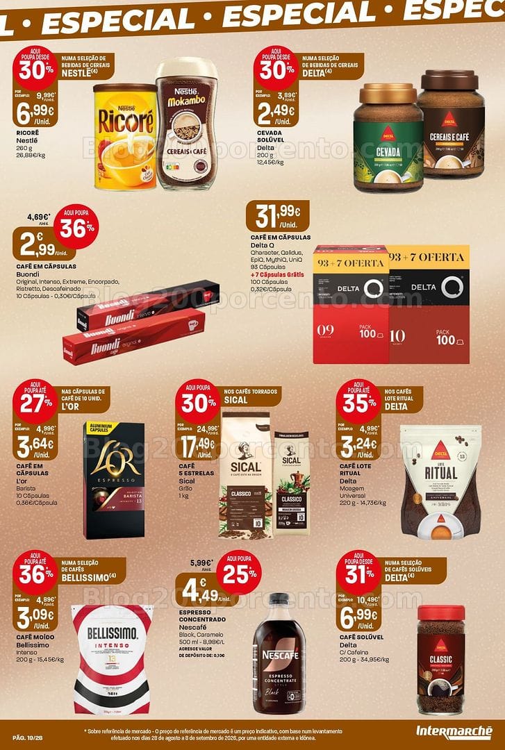 Antevisão Folheto INTERMARCHÉ Contact Promoções de 8 a 14 outubro