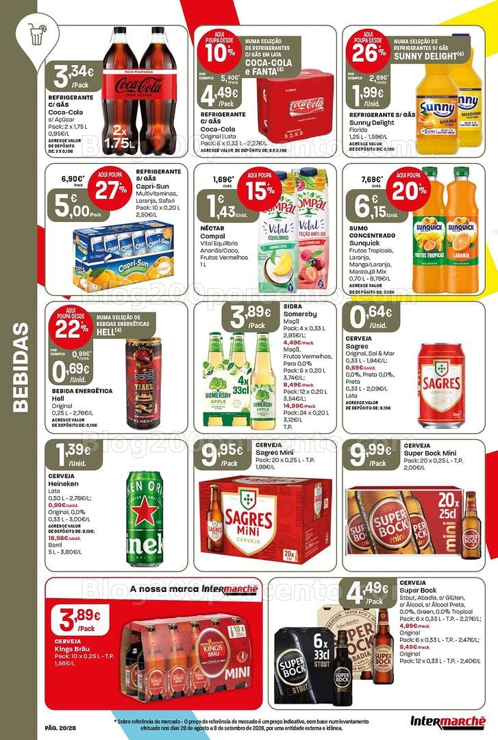 Antevisão Folheto INTERMARCHÉ Contact Promoções de 8 a 14 outubro