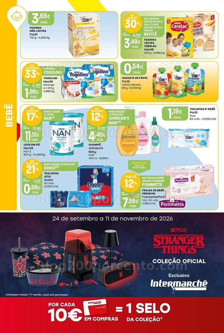 Antevisão Folheto INTERMARCHÉ Contact Promoções de 8 a 14 outubro