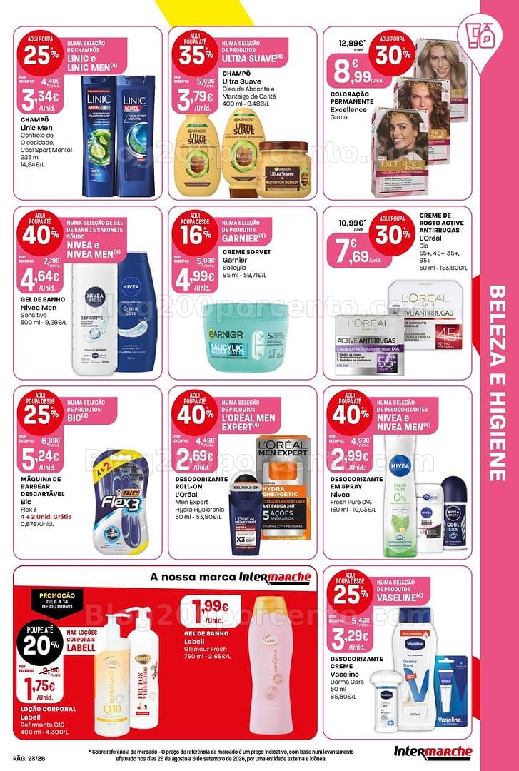 Antevisão Folheto INTERMARCHÉ Contact Promoções de 8 a 14 outubro