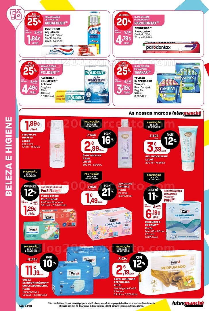 Antevisão Folheto INTERMARCHÉ Contact Promoções de 8 a 14 outubro